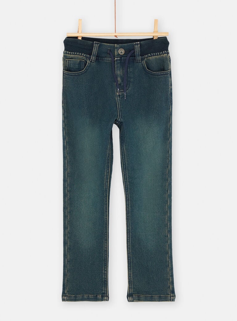 Jean denim fourré pour garçon