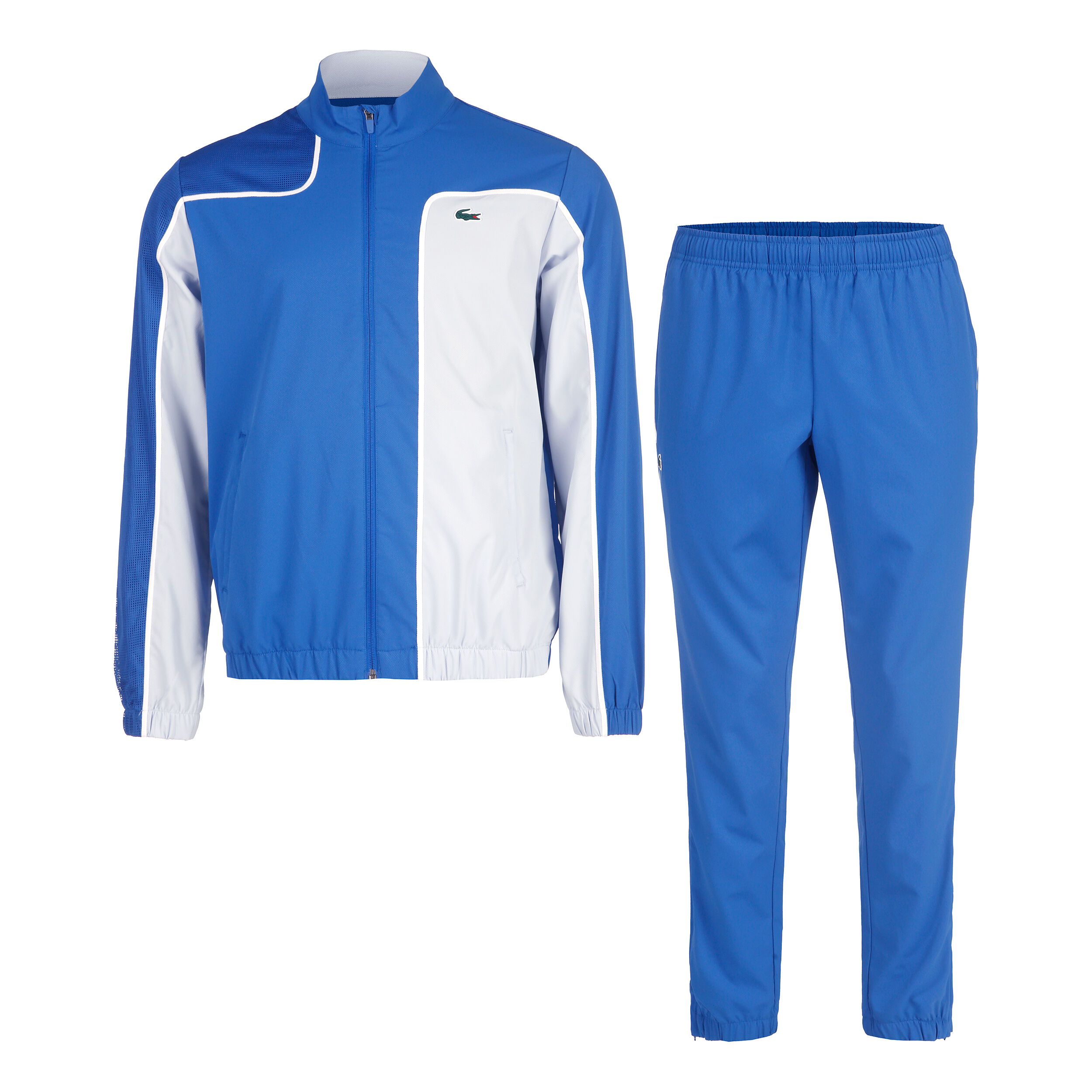 Lacoste Tennis Overall Colourblock Survêtement Hommes - Bleu , Blanc
