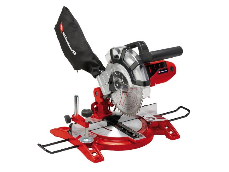 Einhell Kapp- und Gehrungssäge TC-MS 2112 Leistungsstarke Tischsäge mit staubgekapseltem Motor