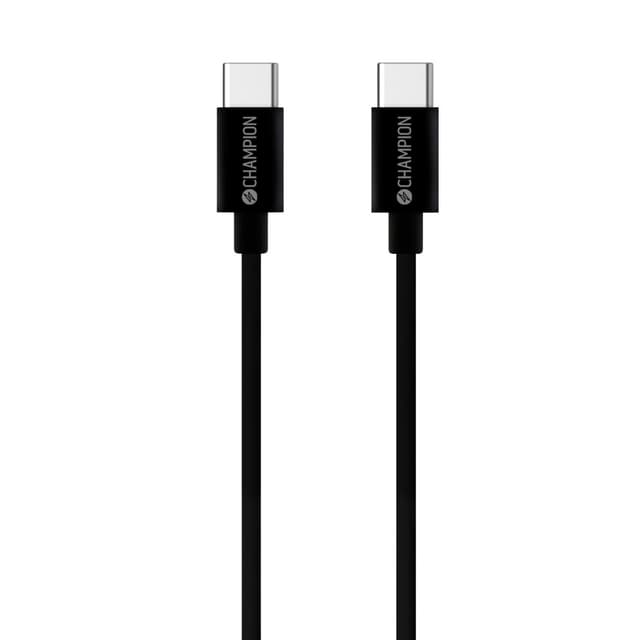 Champion USB-C Kabel 60W 2m Sort