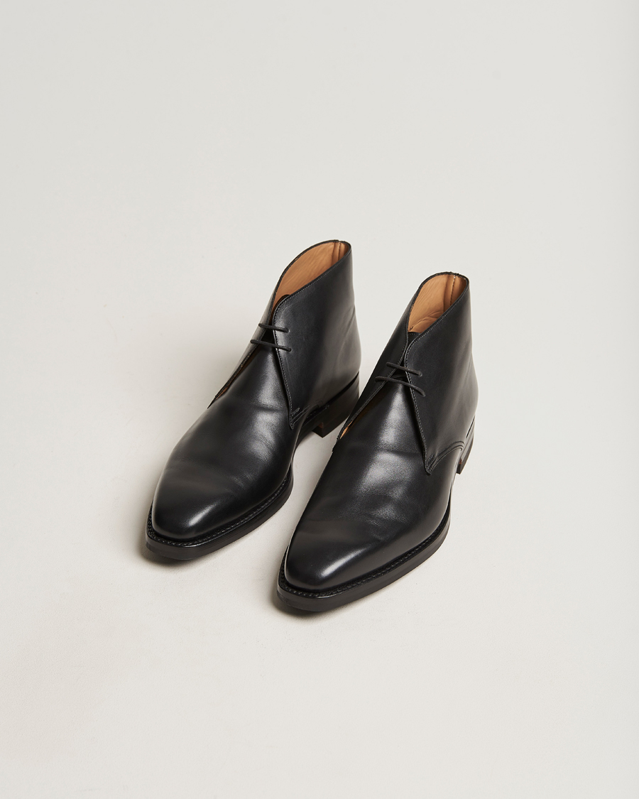 Crockett & Jones Tetbury Chukka Black Calf