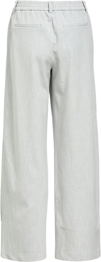 Object OBJLISA WIDE PANT NOOS Light grey melange