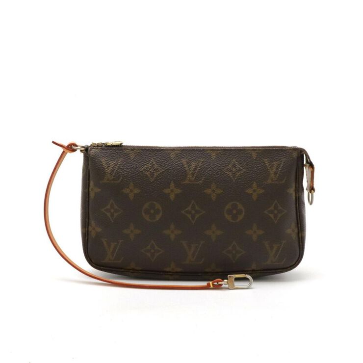 Louis Vuitton Vintage Louis Vuitton Pochette Accessoires Brown