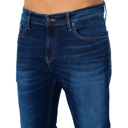Tommy Jeans - Vaqueros Rectos Rectos Ryan Azul