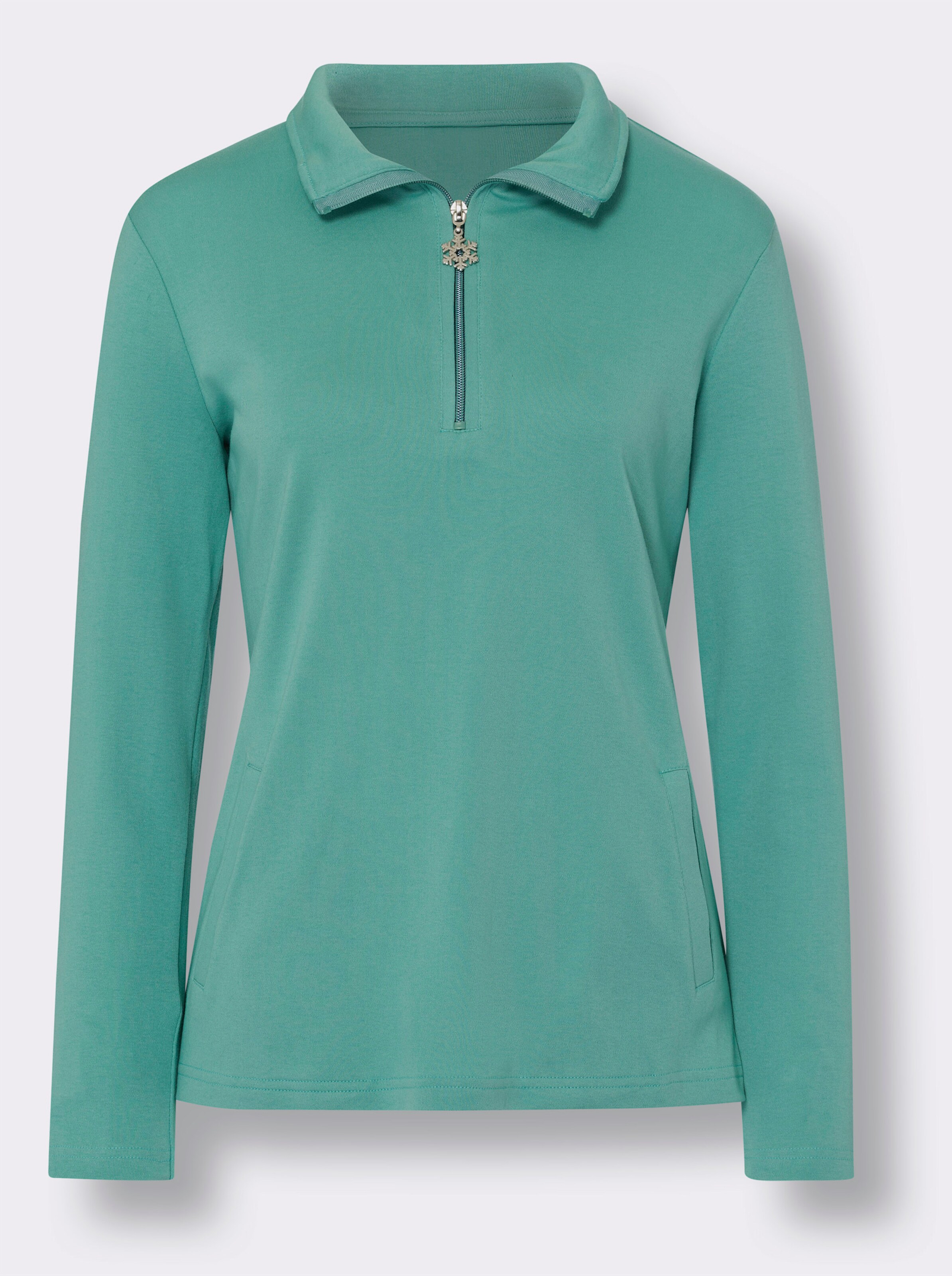 Sweatshirt aus reiner Baumwolle