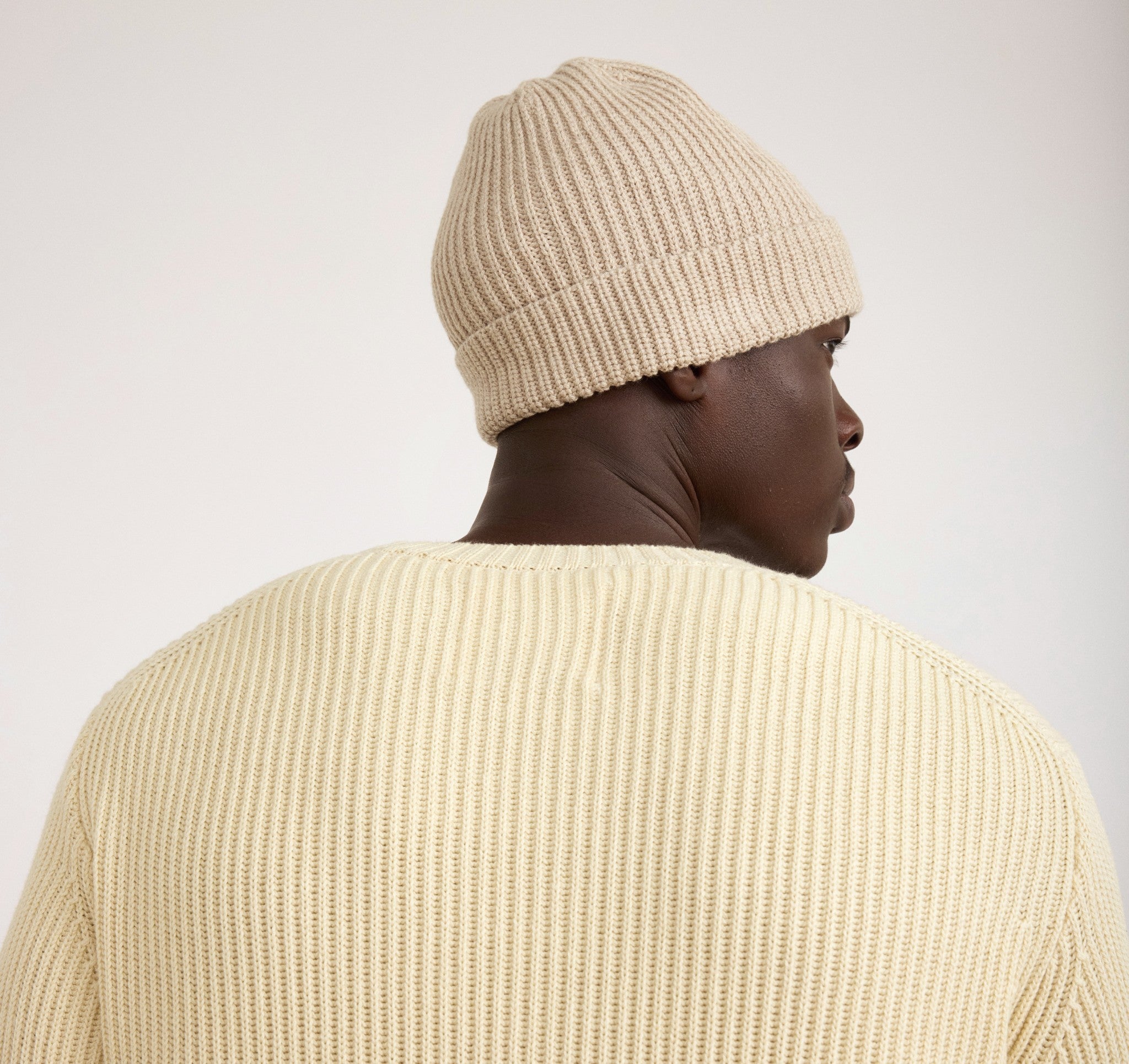 COTTON<br>Soft Knit Fluffy Beanie