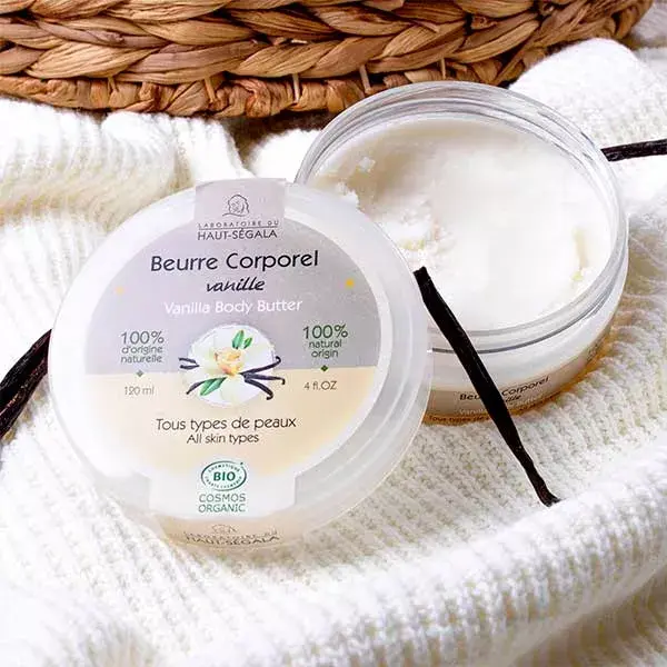 Manteiga Corporal de Baunilha Orgânica Haut Ségala 120ml