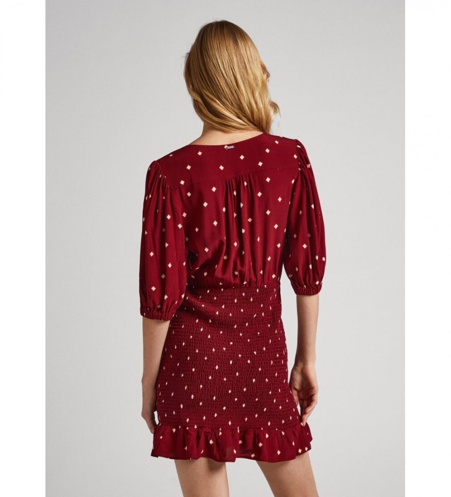 Vestido vermelho Gunila da Pepe Jeans