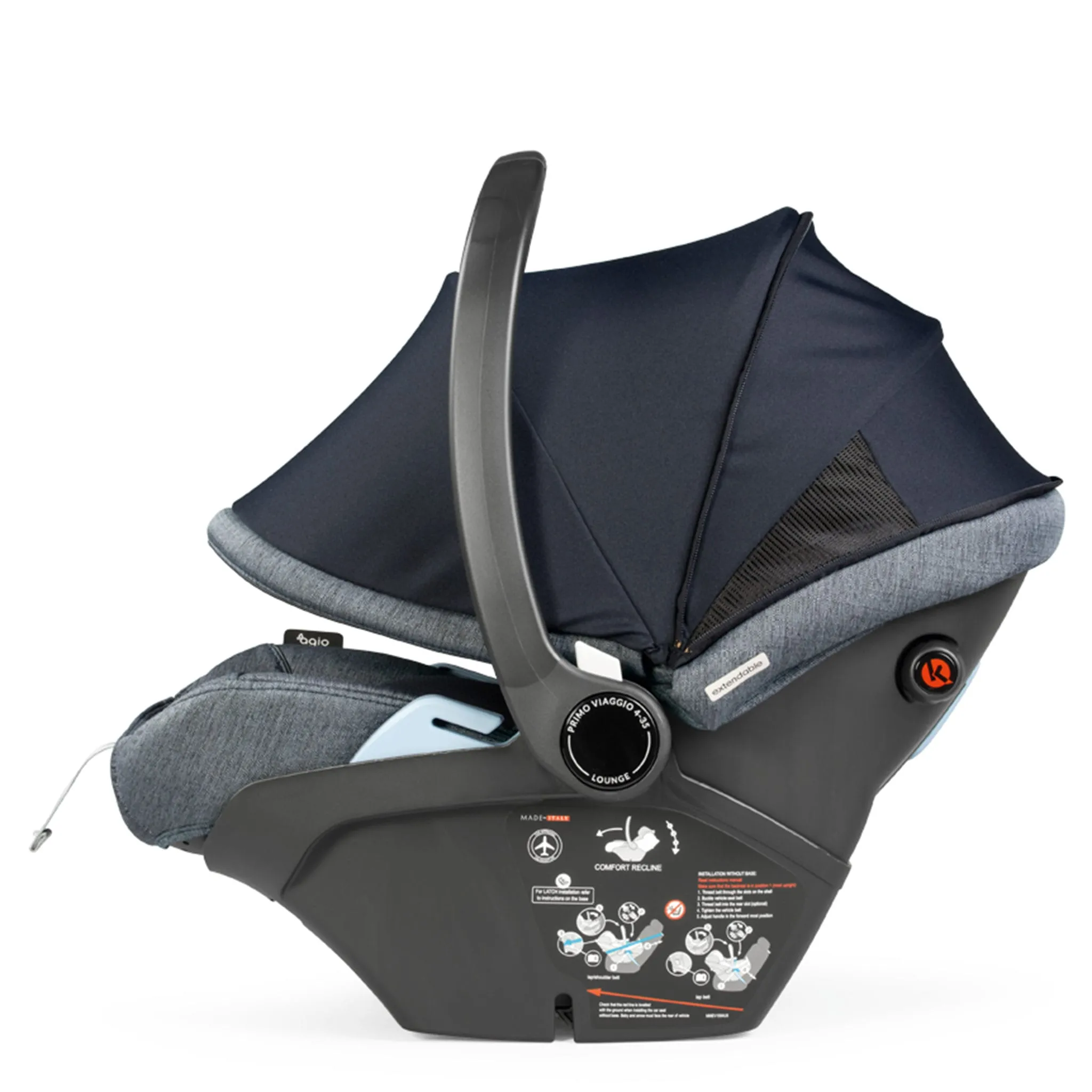 Peg Perego Siège d'Auto Primo Viaggio Lounge 4-35lb - Agio Mirage