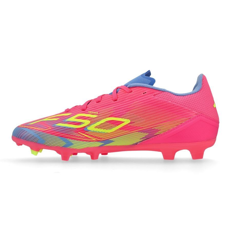 adidas F50 League FG/AG Mystic Victory - Lucid Pink/Lucid Lemon/Blue Fusion