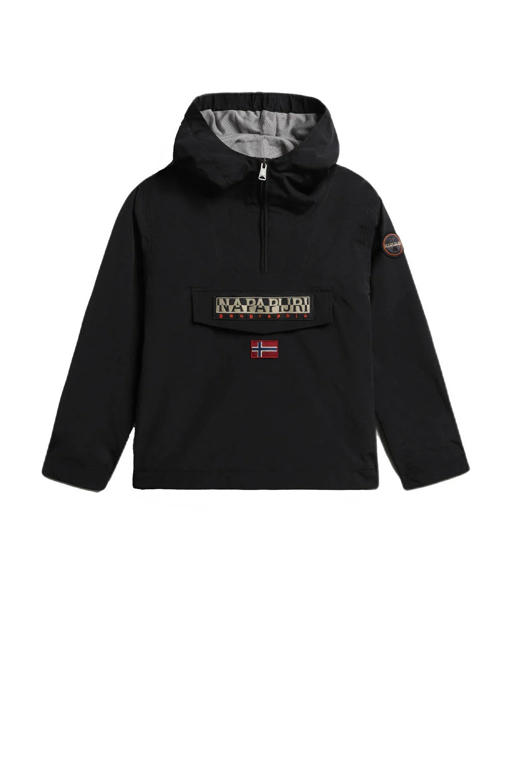 Napapijri anorak zomerjas Rainforest zwart