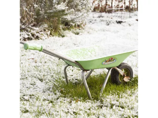 Kit petit jardinier accessoires pour enfant en métal Gants + petits outils + brouette + arrosoir