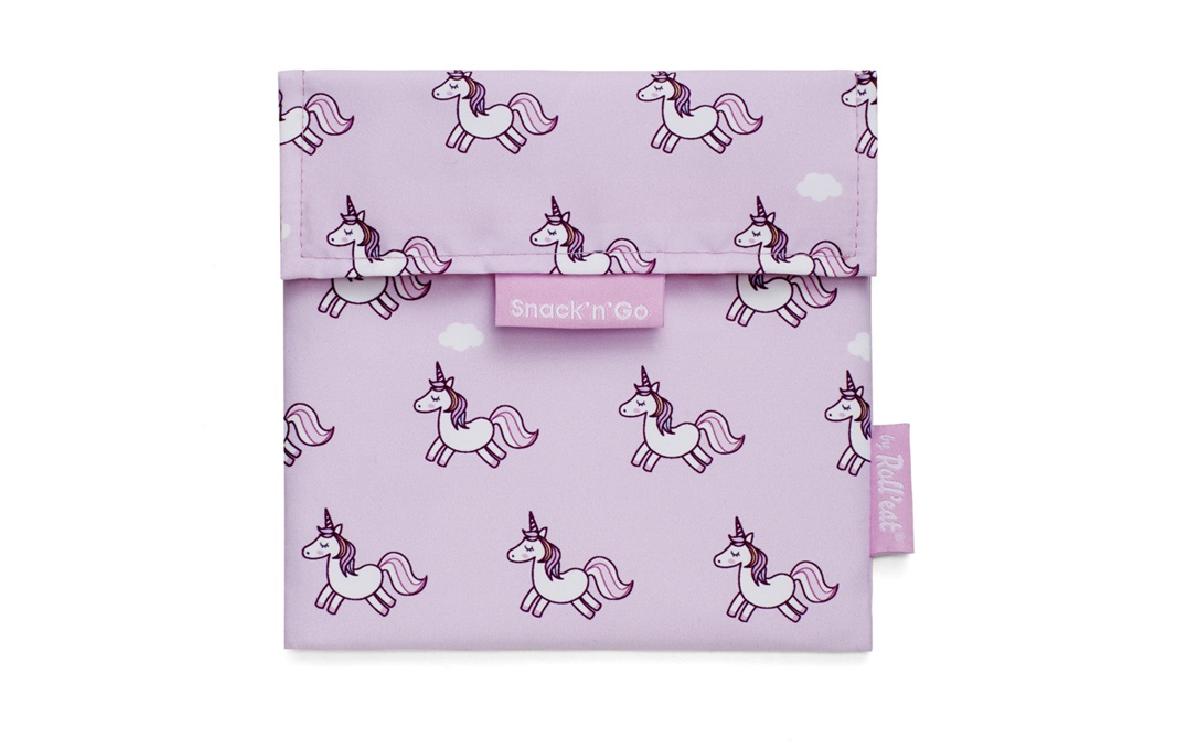 Lunchbeutel SnacknGo Animals Rosa, EinhornRosa Lunchsack