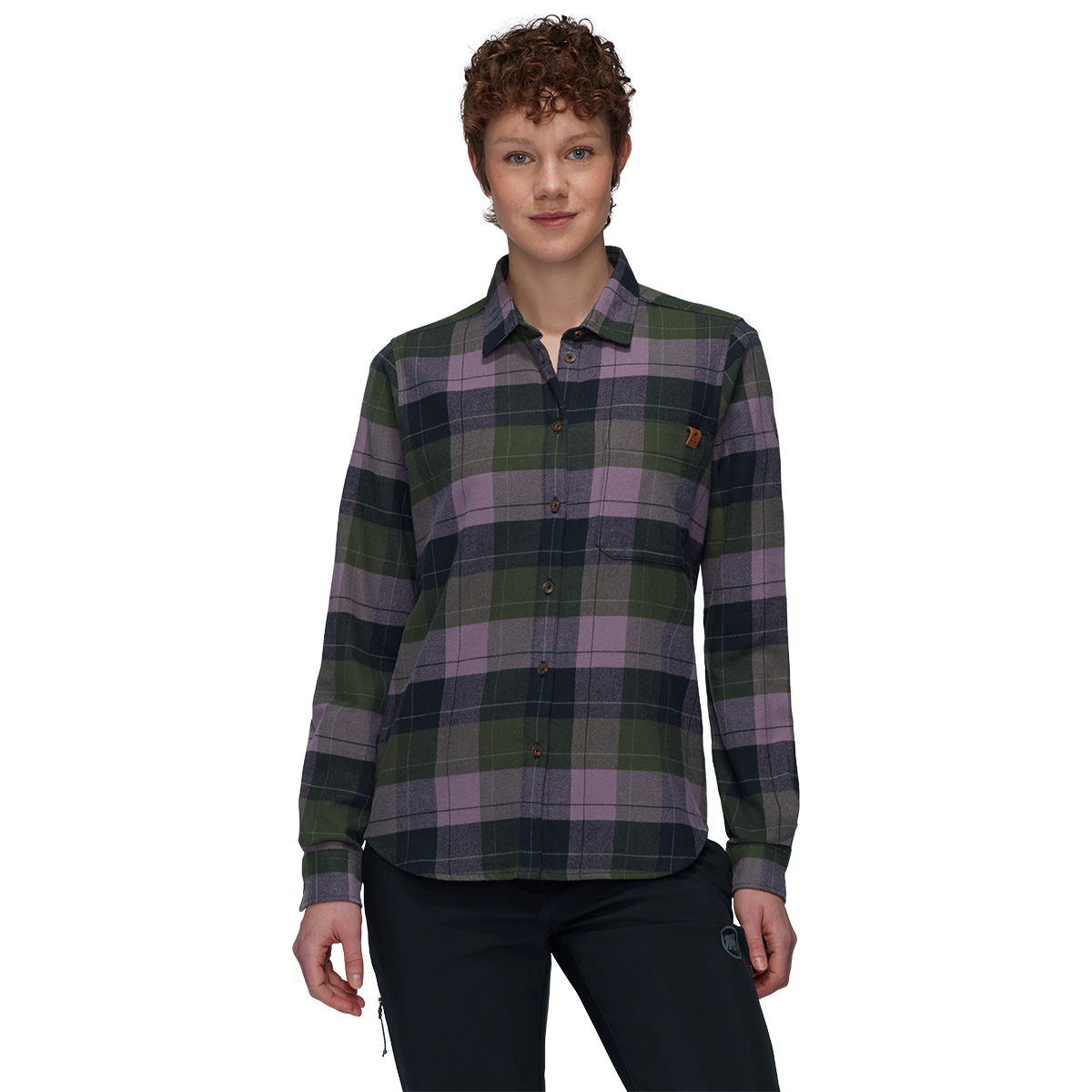 Mammut Trovat LS Skjorte, dame (Flux/Dark/Marsh)