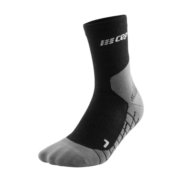 CEP Dame Strømper Light Merino Hiking Socks Mid-Cut Sort