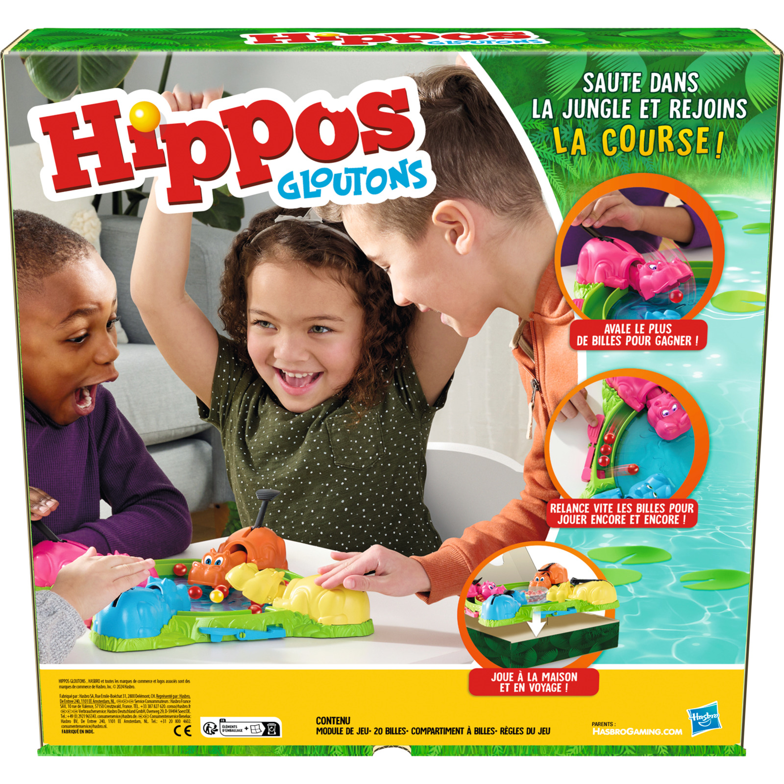 Hasbro Hippo Flip, französisch