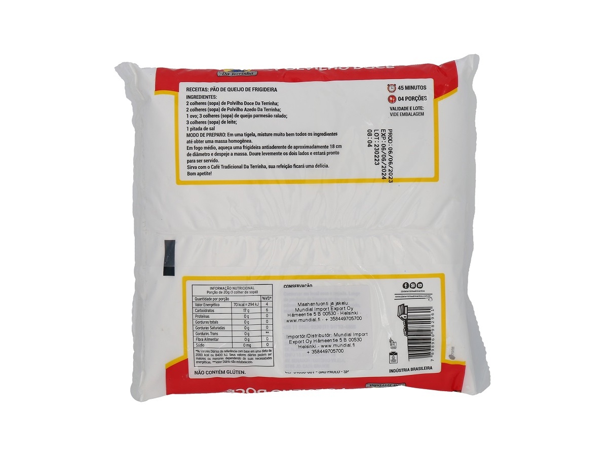 POLVILHO DOCE DA TERRINHA 500G