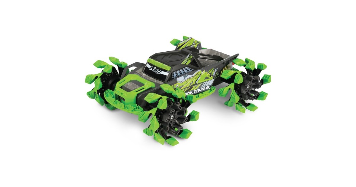 NikkoRock CrushR: Techno Green RC  (schaal 1:12)