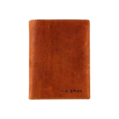 Maverick New Men - Portefeuille RFID avec poche pour la monnaie - cuir