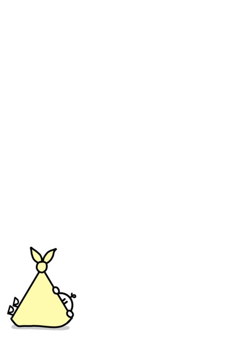 YH Tekent | Geboortekaart | ooievaar