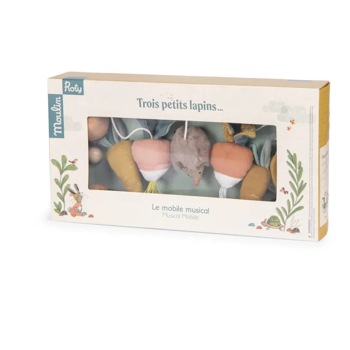 Moulin Roty Mobile musical Trois petits lapins