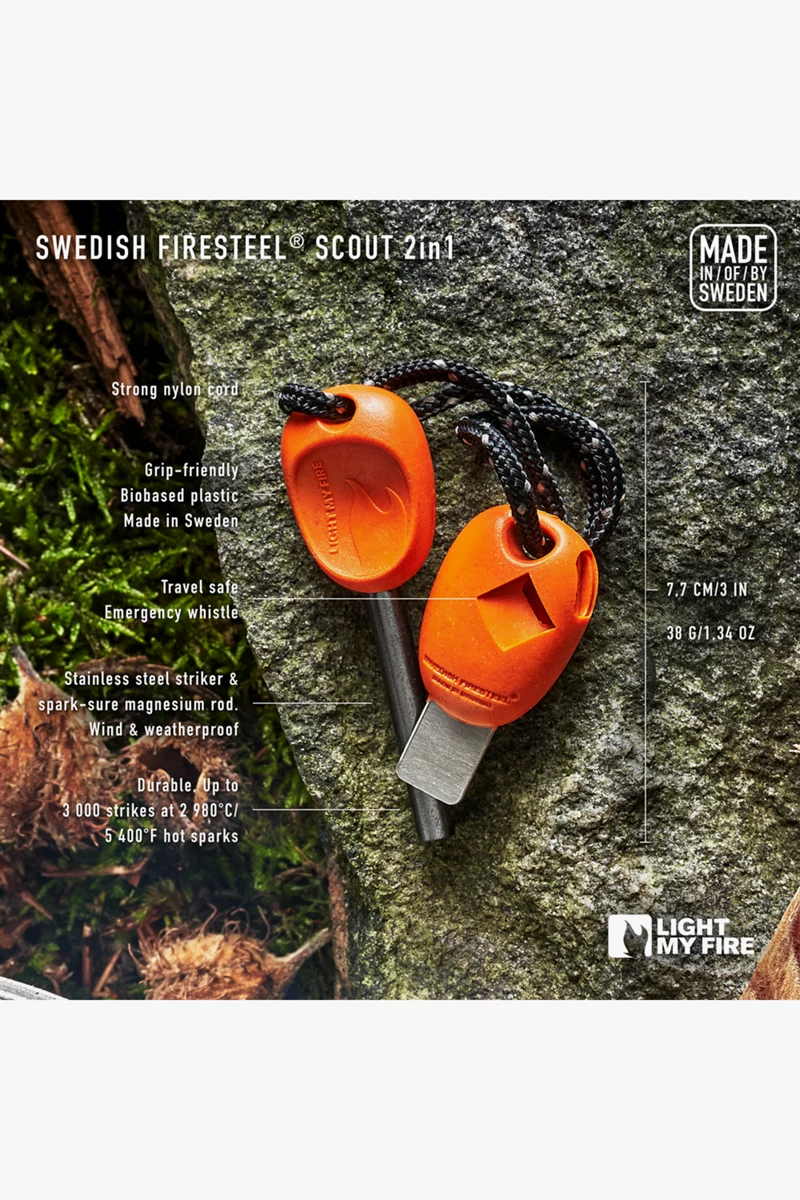 Light my fire FireSteel BIO Scout 2in1 Feuerstahl