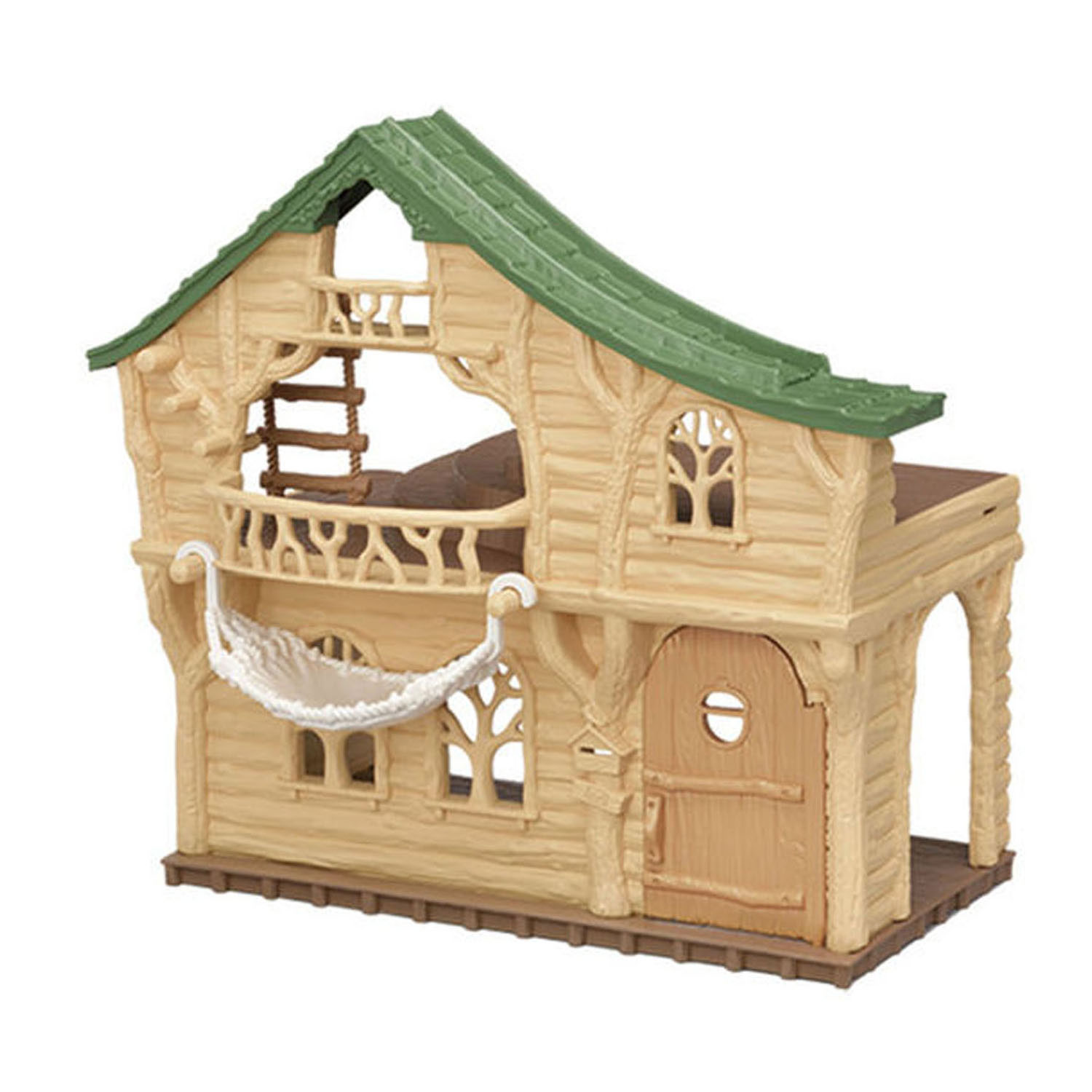 Sylvanian Families 5668 Avontuurlijke Boomhut met Camping Cadeauset