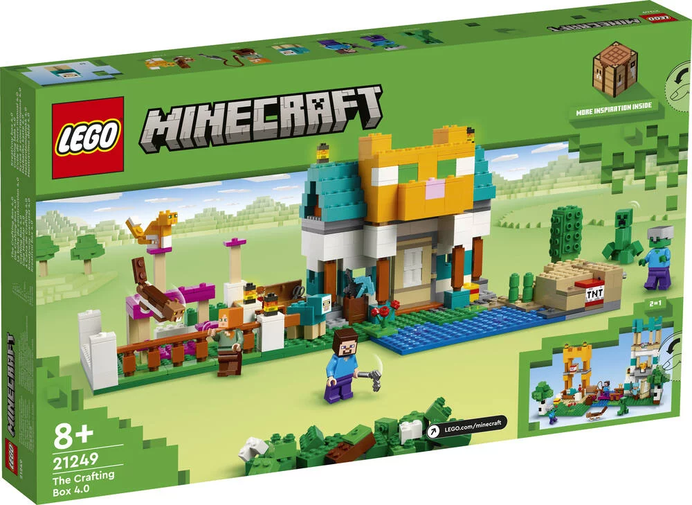 LEGO®MINECRAFT™ 21249 - LA BOITE DE CONSTRUCTION 4.0