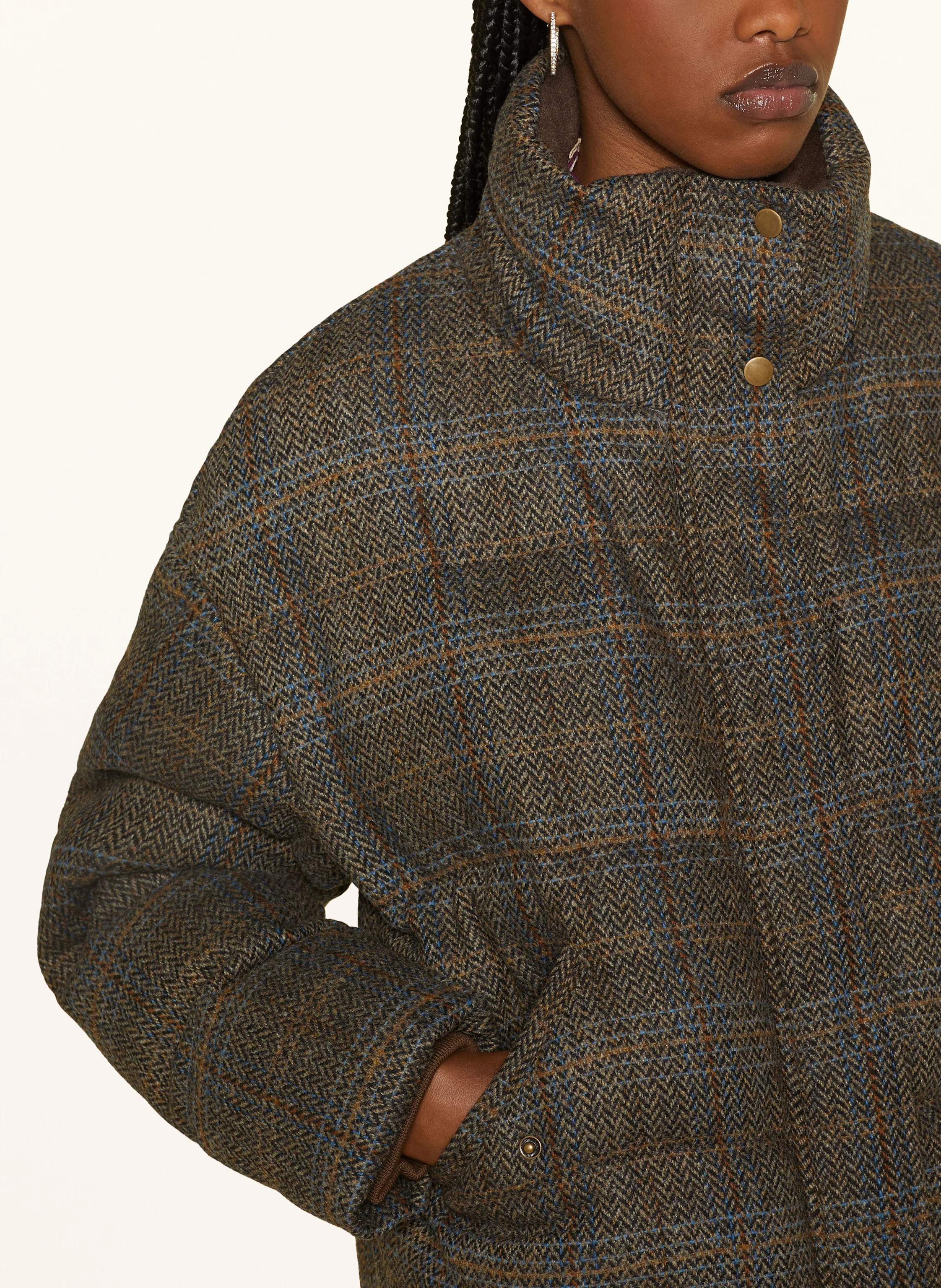 ba&sh Tweed-Steppjacke HIDAI