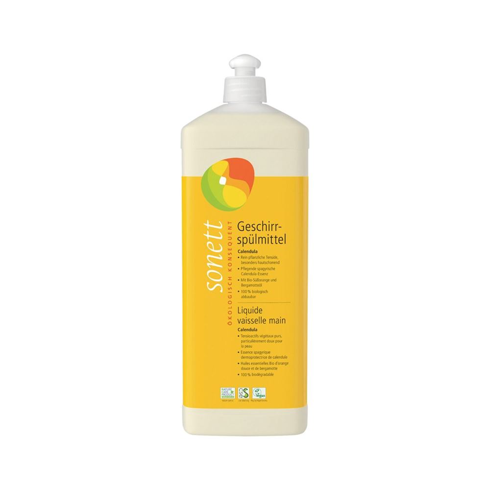 SONETT Geschirrspülmittel<br>1 l, Flasche, flüssig, Calendula Nachfüllflasche