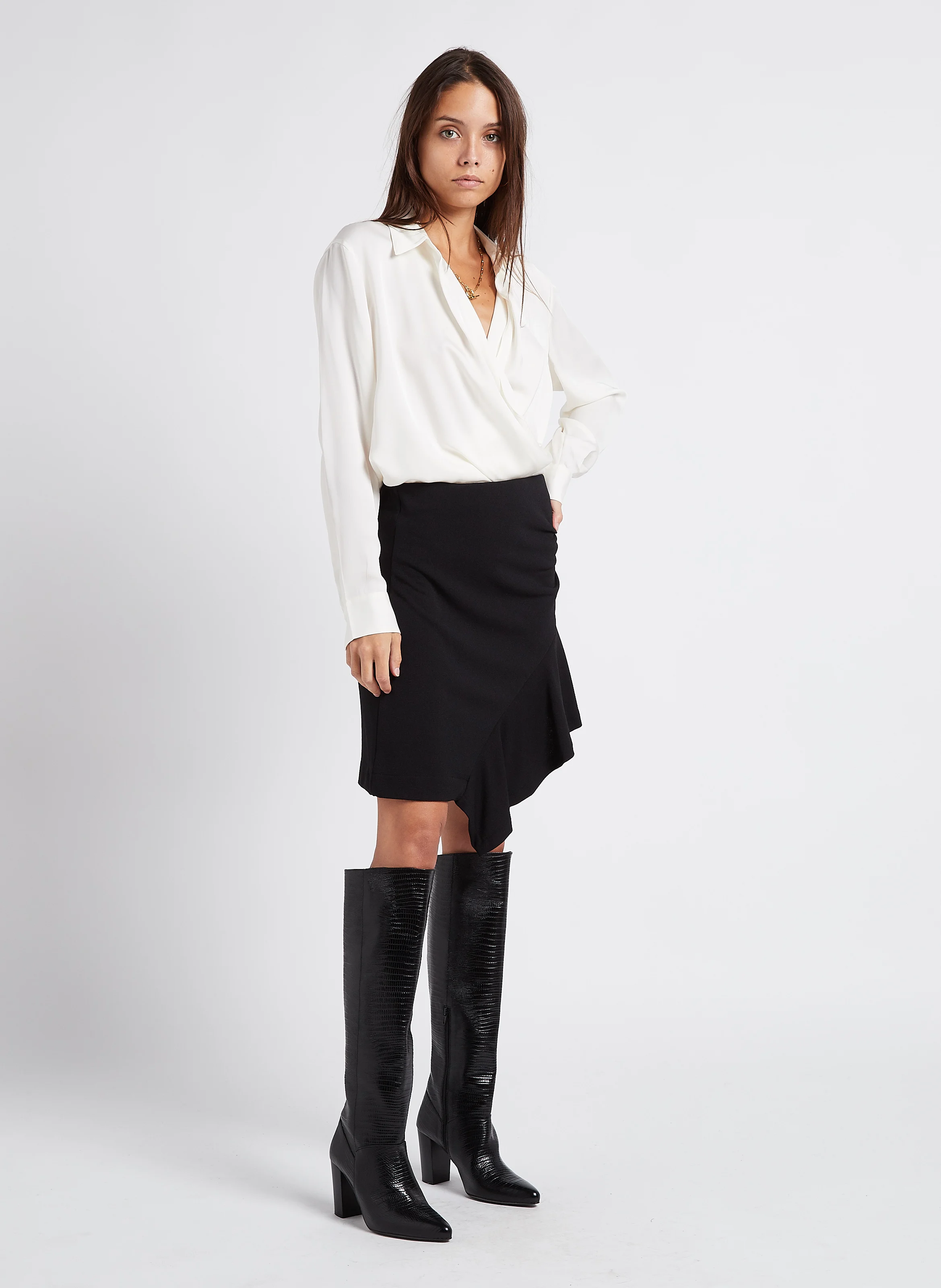 CLEA - Jupe courte| Noir