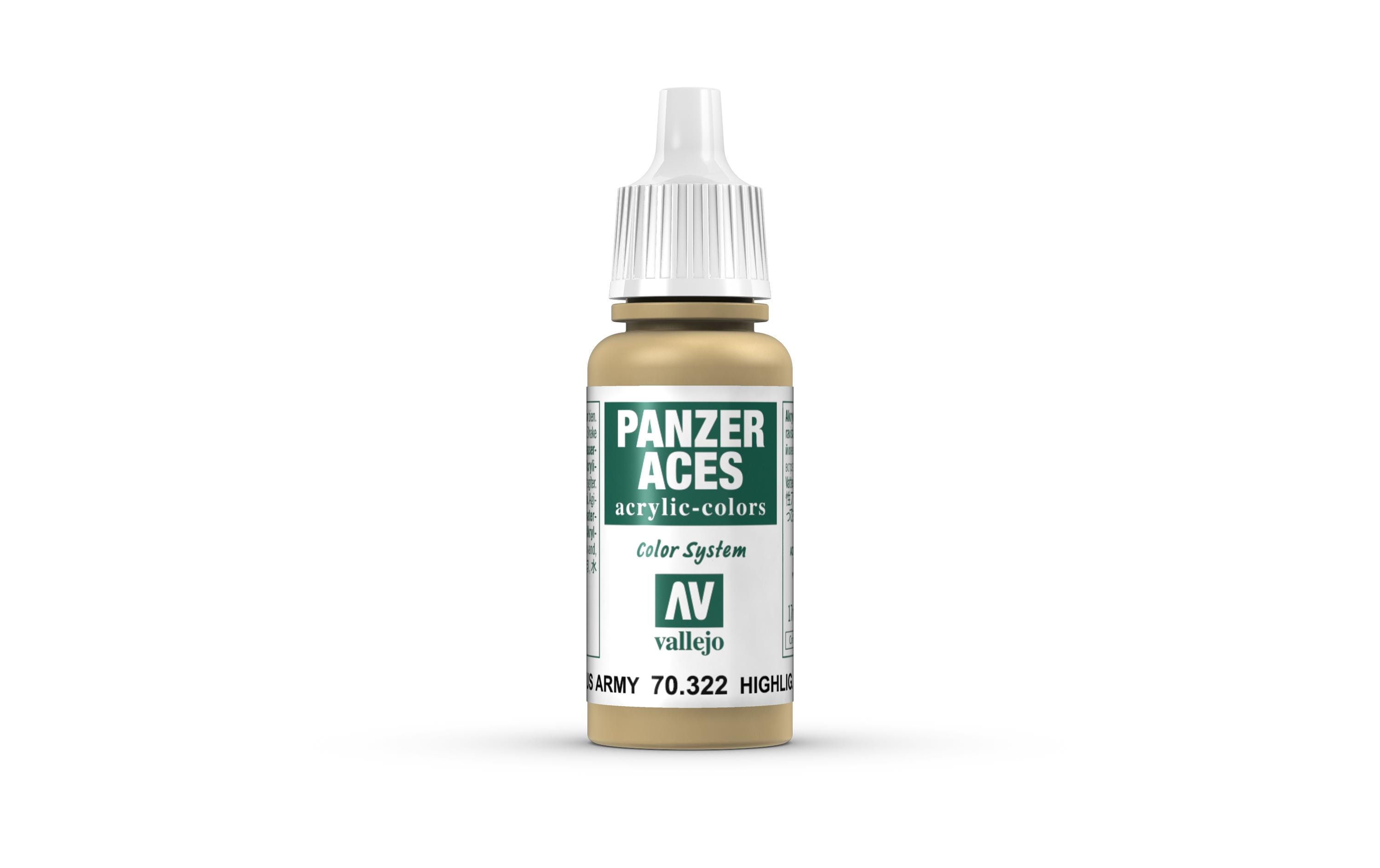 Acrylfarbe Panzer Aces US. Army Tanker Highlights 17 mlAcryl Modellbaufarbe – Höhepunkte der Panzerbesatzung der US-Armee