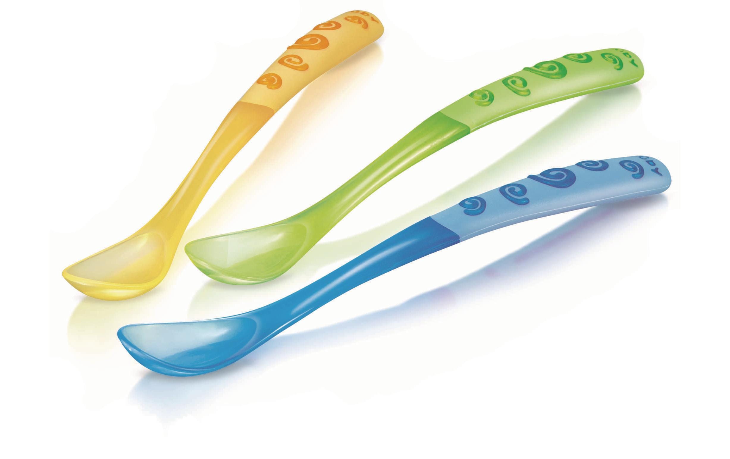 Babylöffel 3 StückLöffel-Set, lang, 3 Stück