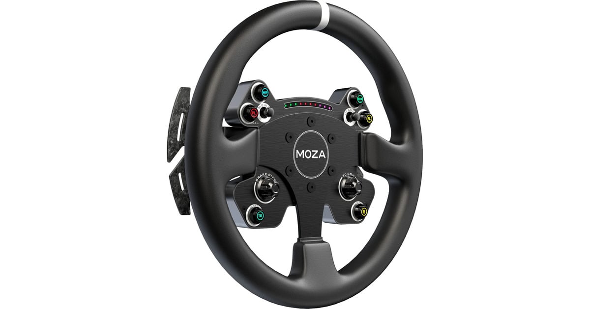MOZAR12 v2 + SR-P + CS V2P bundel  (Basis, stuur en pedalen)