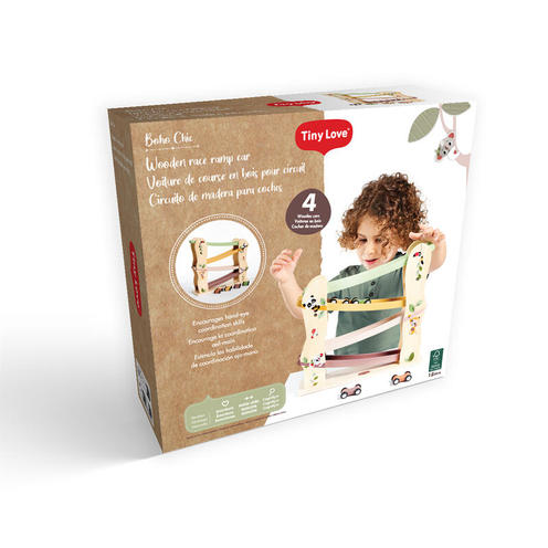 Rampe pour voiture en bois BOHO CHIC - TINY LOVE