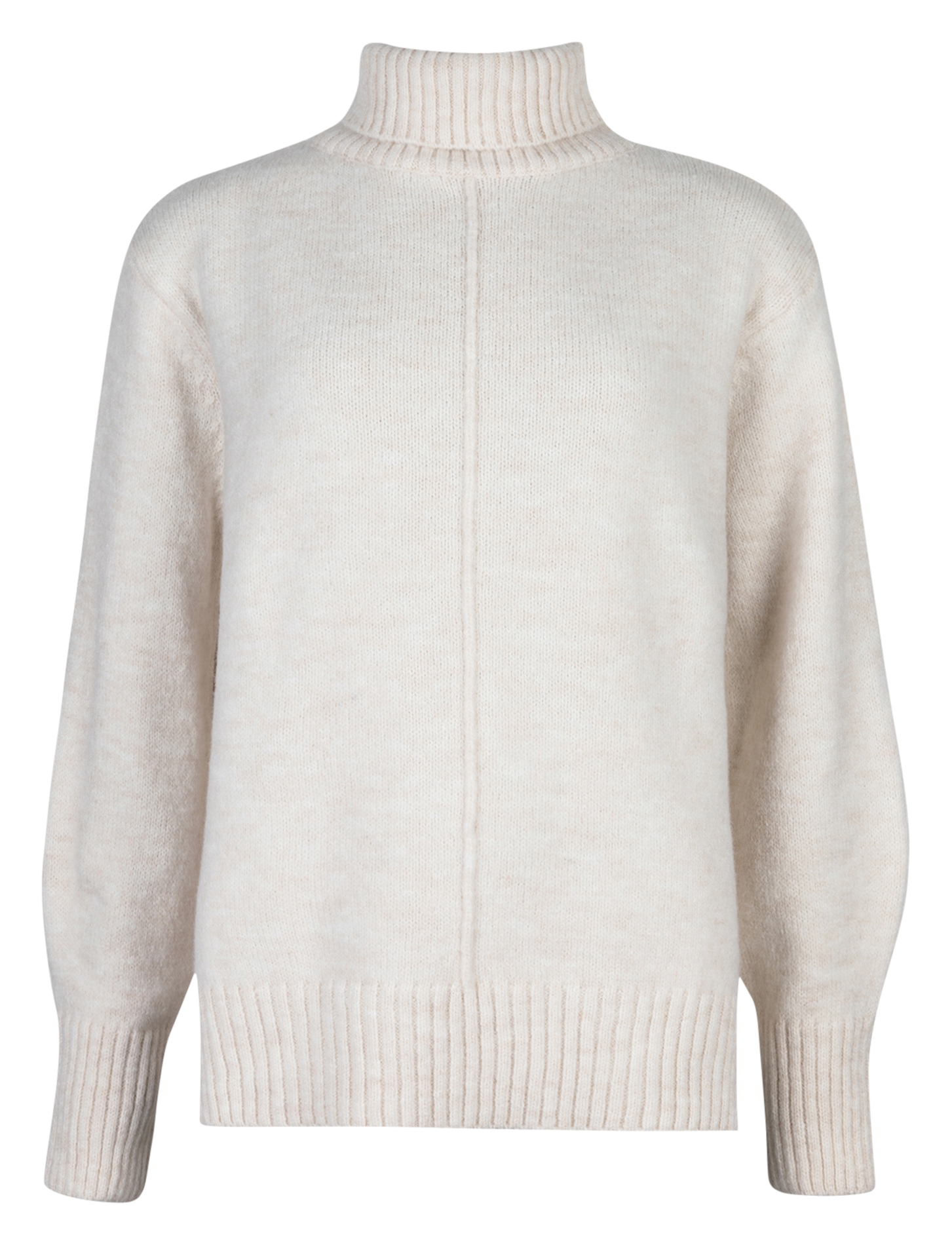 LIPY - Pull col roulé| Blanc