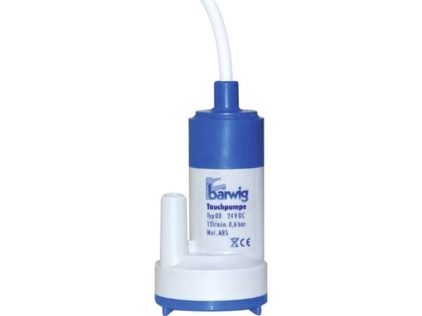 Barwig 03-24 Lavspændings-Nedsenkbar pumpe 720 l/h 6 m