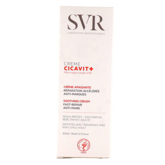 Crème apaisante et réparatrice anti-marques SVR Cicavit+
