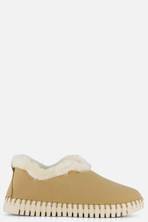 Ilse Jacobsen Pantoffels beige Suede