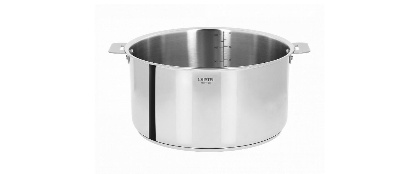 Servierkasserolle Casteline 14 cm<br>Kasserolle aus Edelstahl