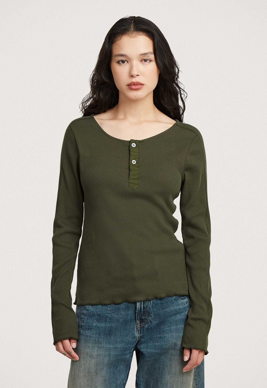 G-Star Slim Henley Longsleeve
