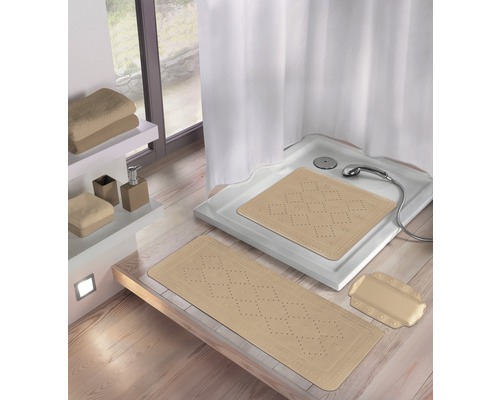 Douchemat Kleine Wolke Arosa 55 x 55 cm beige