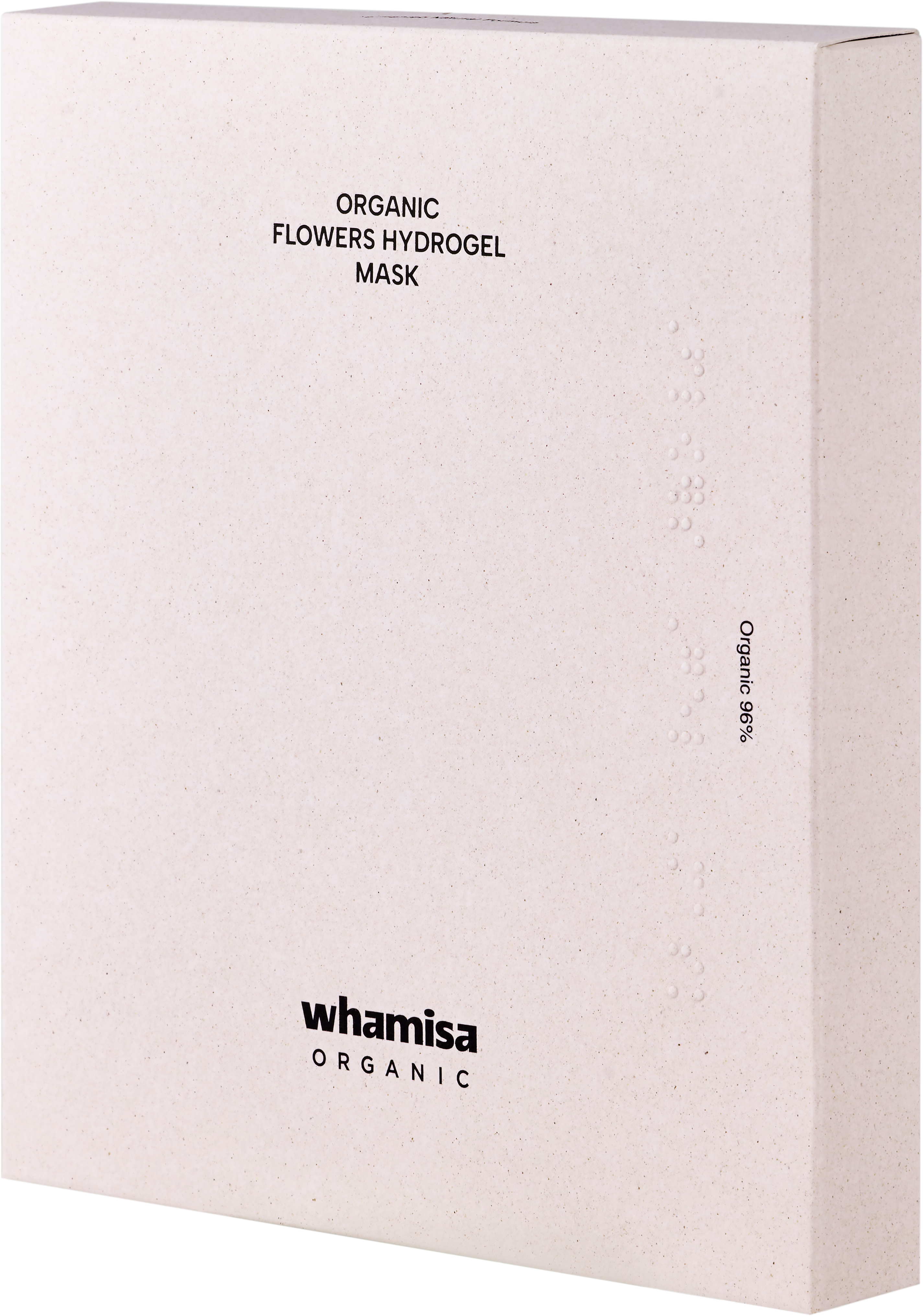 WHAMISA  Organic Flower Hydrogel Mask Deep Rich, 5 Stk