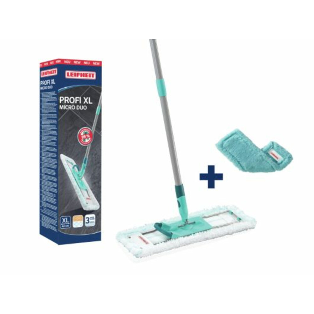 Leifheit Profi Vloerwisser XL 42 cm Micro Duo + Static Plus