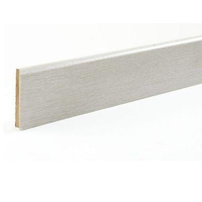 Plinthe MDF chêne gris 10 x 70 mm L.2,2 m