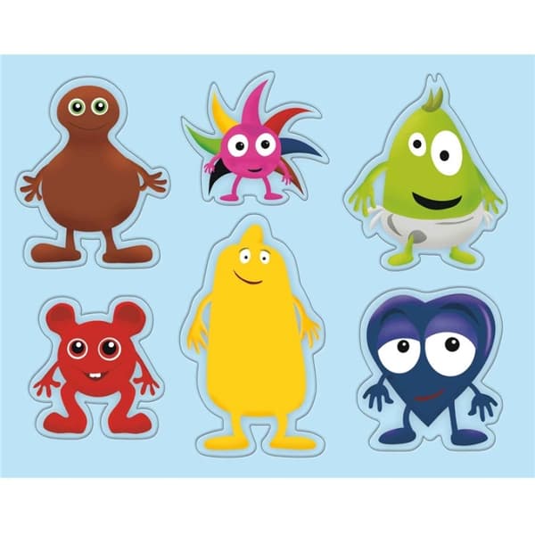 Babblarna Formpuslespill 6 figurer