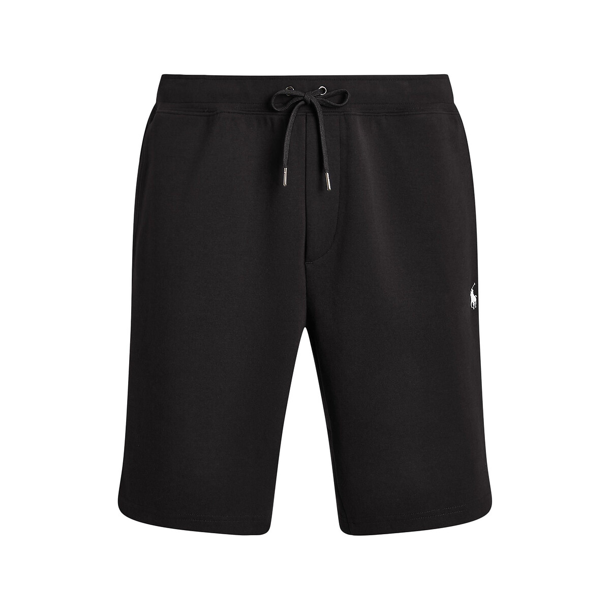 POLO RALPH LAUREN<br>Shorts em tecido de malha dupla, com logotipo bordado