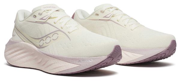 Chaussures Running Saucony Triumph 22 Beige Femme