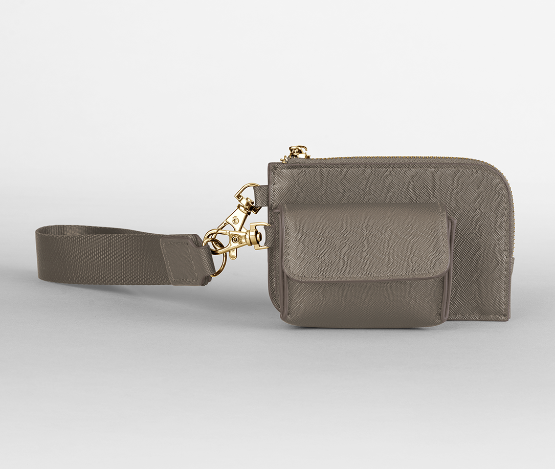 BAG BASE BG748 - 2 pochettes avec dragonne