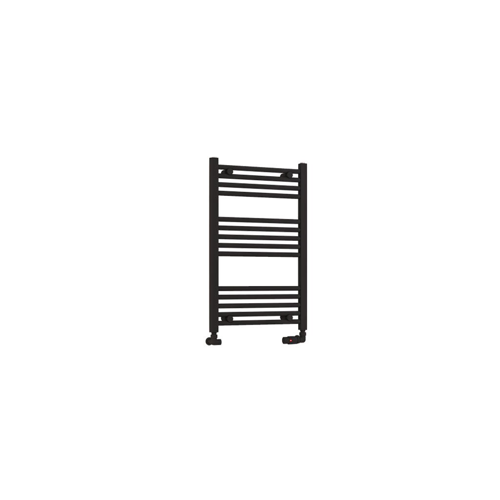 Eastbrook Wendover handdoekradiator 50x80cm 394W zwart mat
